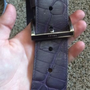Gorgeous Prada belt in stunning condition
